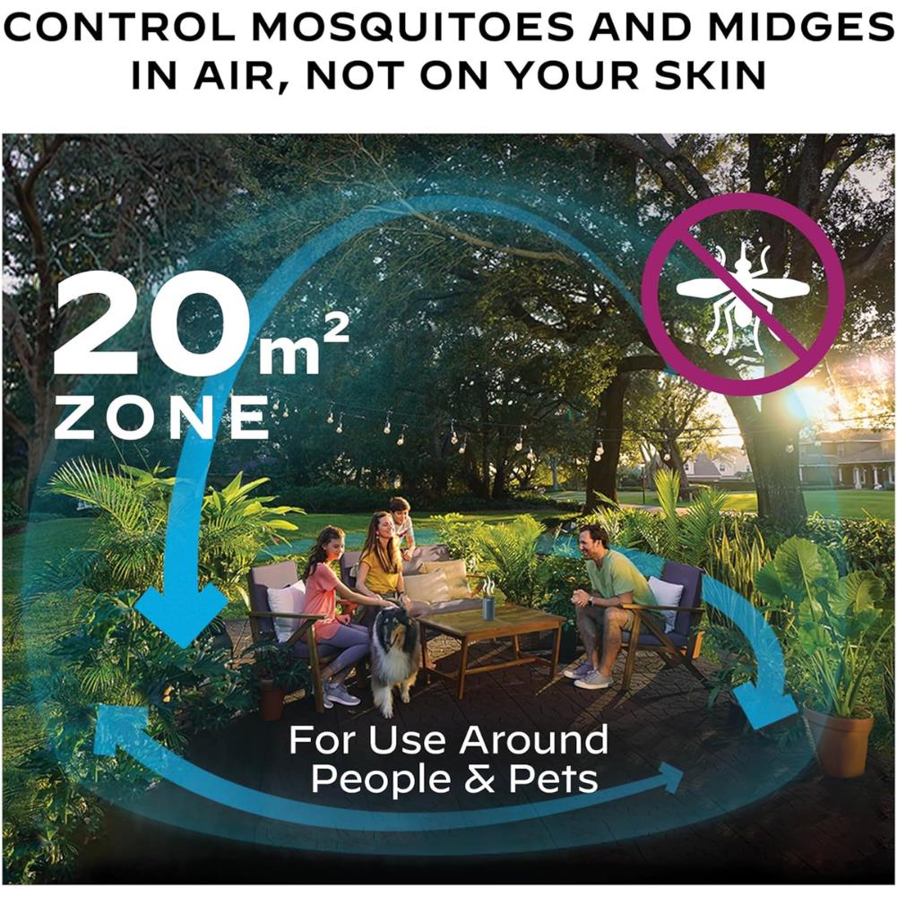 Thermacell Halo Mini Mosquito & Midge Repeller (Graphite) control