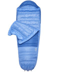 Rab Women's Ascent Down Sleeping Bag (-18°C) - Regular - Left Zip (Dark Bluebird/Bluebird) more