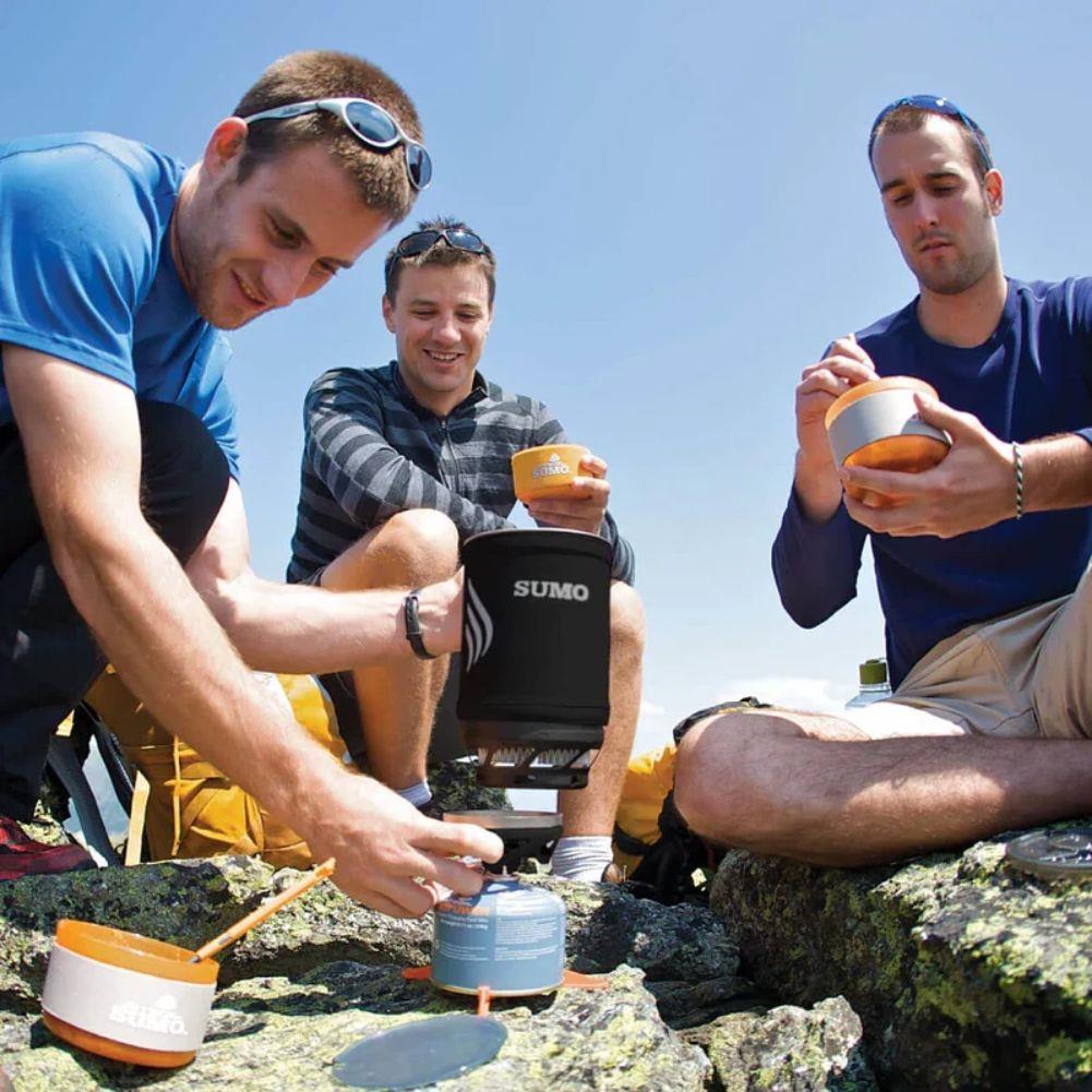 Jetboil Sumo Cooking System Stove Kit (Carbon) three guys