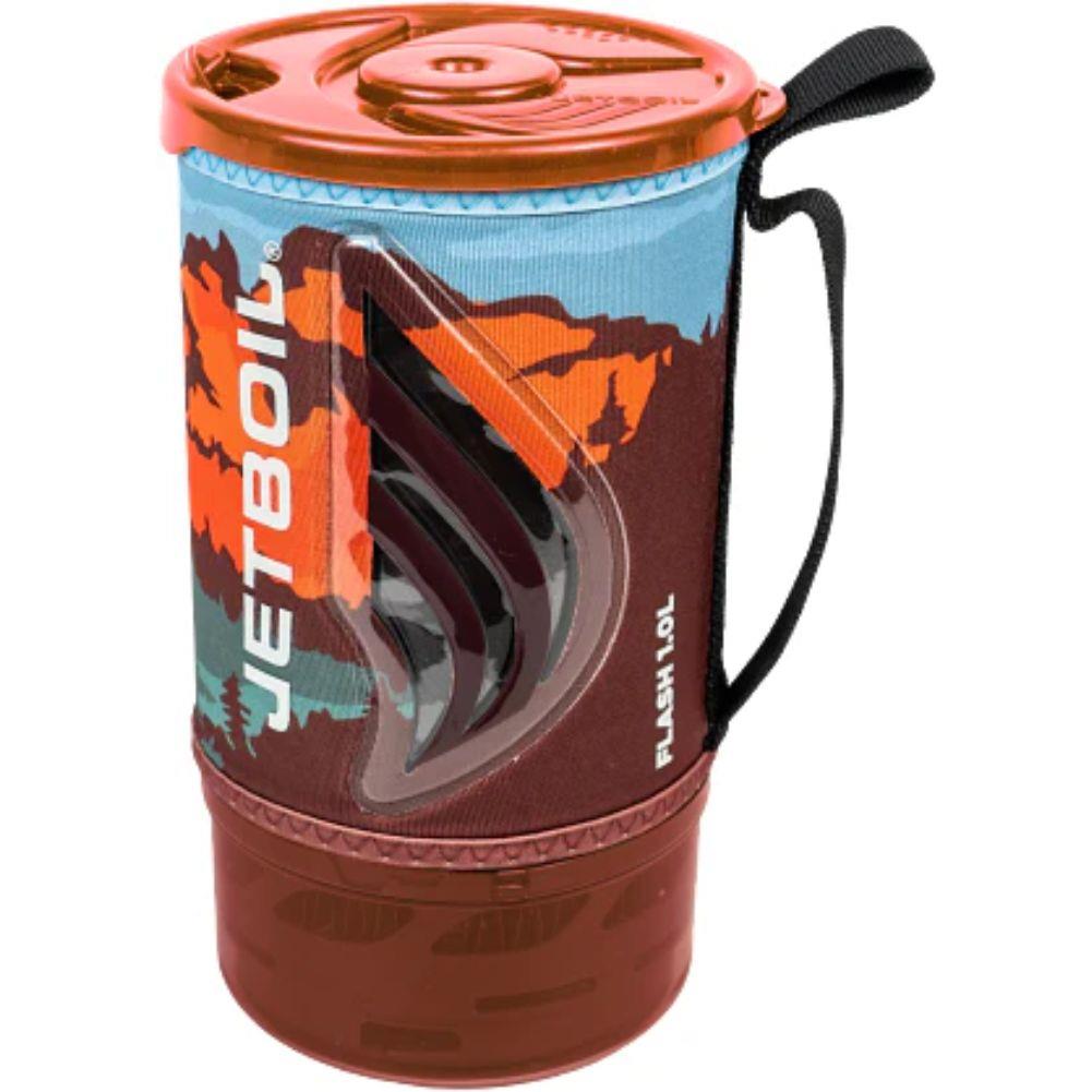 Jetboil Flash 1.0L Fast Boil System (Mountainscape) angle