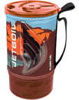 Jetboil Flash 1.0L Fast Boil System (Mountainscape) angle