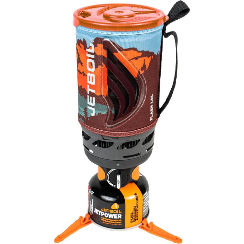 Jetboil Flash 1.0L Fast Boil System (Mountainscape) gas
