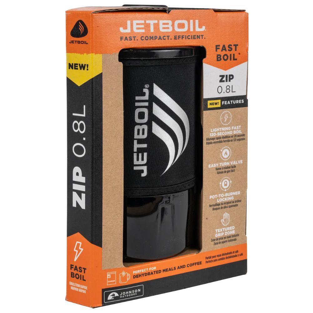 Jetboil Zip 0.8L Fast Boil Stove System (Carbon) box