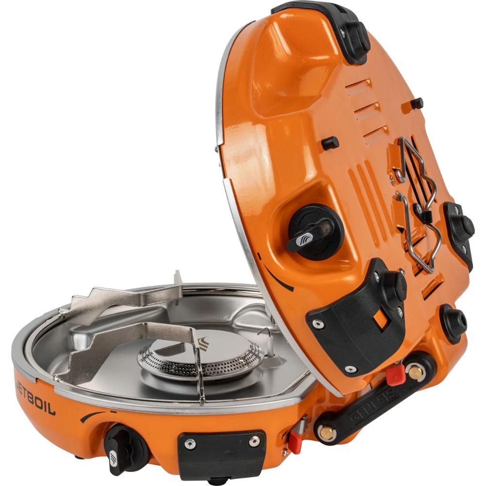 Jetboil Genesis Basecamp Cooking System (Orange) open bit