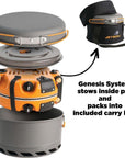 Jetboil Genesis Basecamp Cooking System (Orange) how