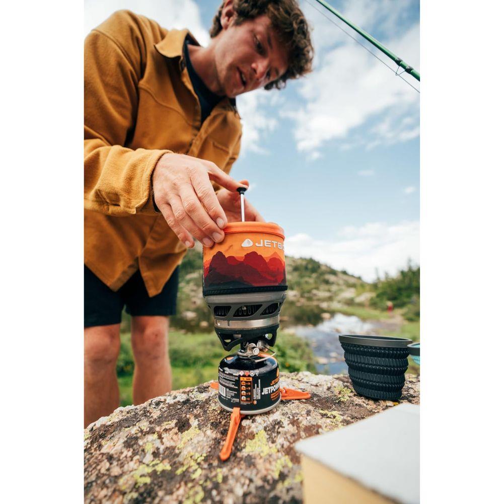 Jetboil Grande Silicone Coffee Press push