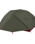 MSR Elixir 3 Tent - 3 Man Trekking/Backpacking Tent closed