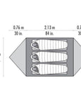 MSR Mutha Hubba NX Tent - 3 Person Tent size