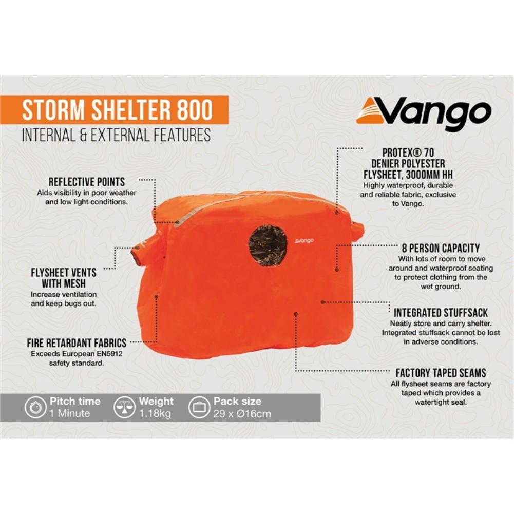 Vango Storm Shelter 800 info