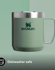 Stanley Everyday Camp 350ml Mug (Hammertone Green)