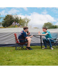 Vango Family TC Windbreak (Cloud Grey) sun