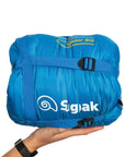 Snugpak Navigator Rectangular Sleeping Bag - Left Zip packed