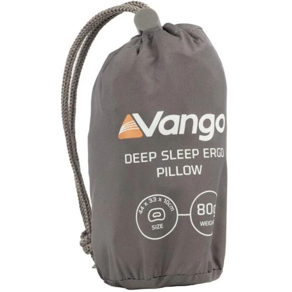 Vango Deep Sleep Ergo Pillow (Shadow Grey) bag