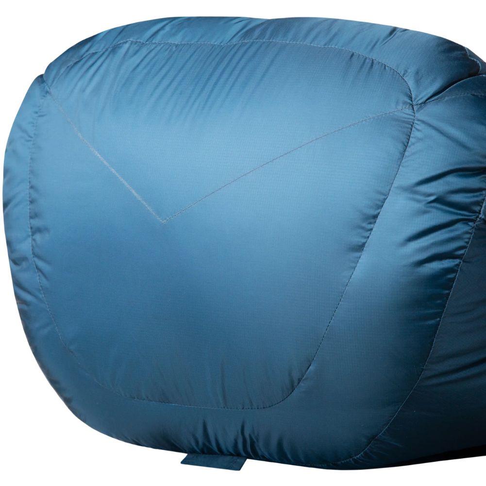 Mountain Equipment Helium 400 Long Down Sleeping Bag (Majolica Blue) Bottom