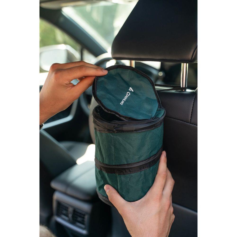 Coghlan Mini Pop-Up Trash Can open