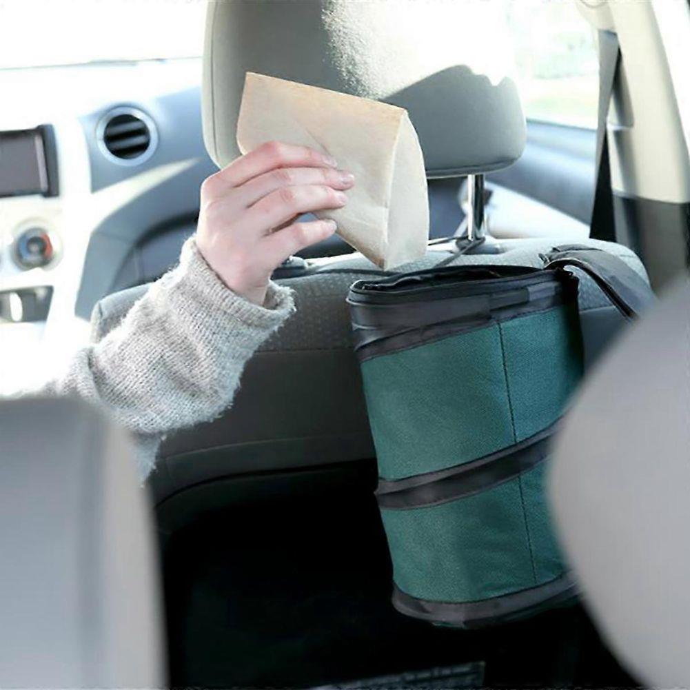 Coghlan Mini Pop-Up Trash Can back car