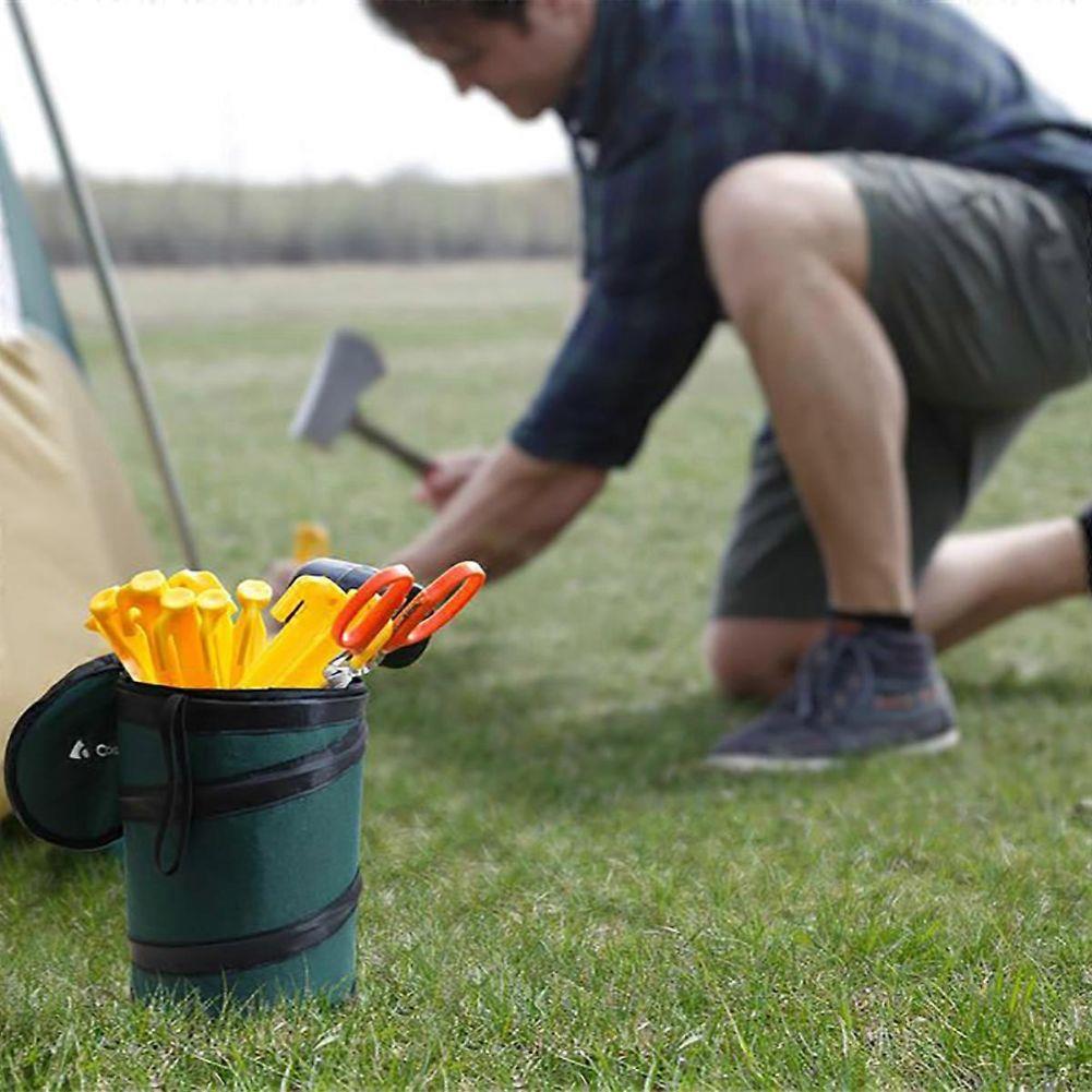 Coghlan Mini Pop-Up Trash Can pegs