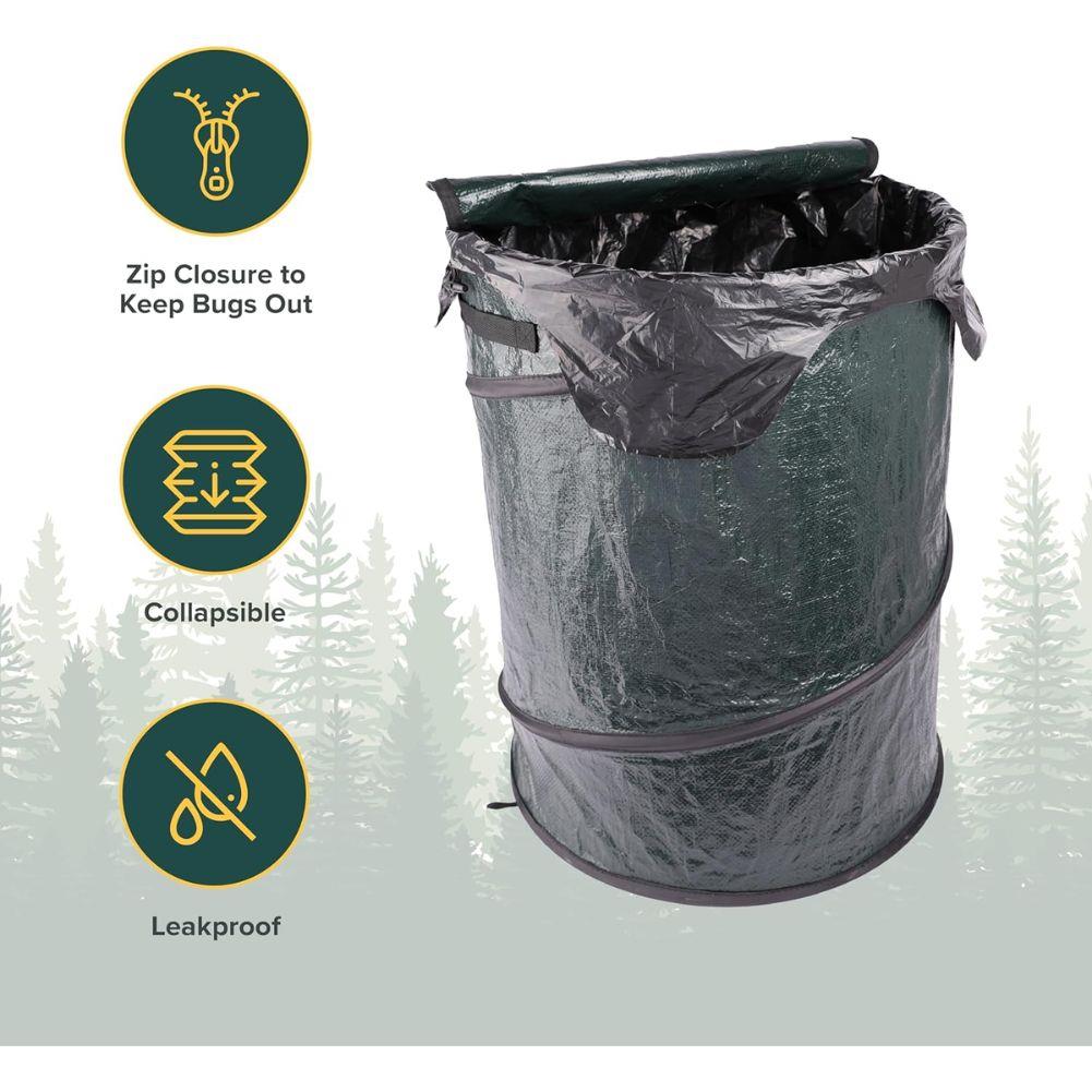 Coghlan's Pop-Up Camp Trash Can 111L 19' x 24' Open