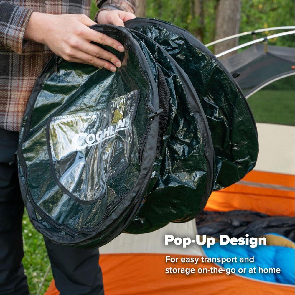 Coghlan's Pop-Up Camp Trash Can 111L 19' x 24' Open