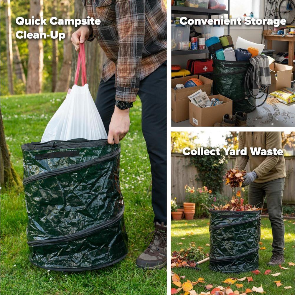 Coghlan's Pop-Up Camp Trash Can 111L 19' x 24' Open
