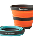 Sea To Summit Frontier UL Collapsible Cup (Aqua Sea Blue) two