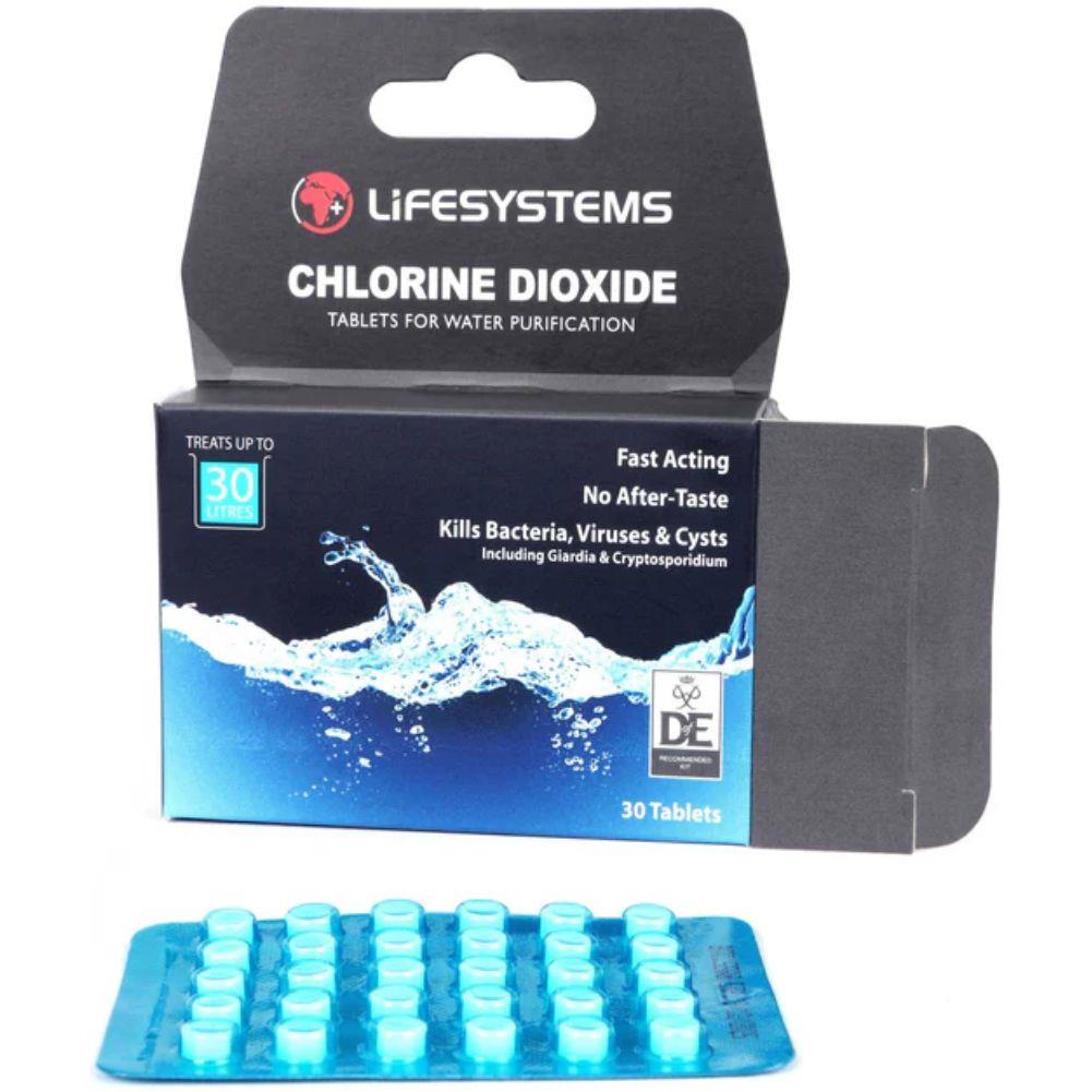 Lifesystems Chlorine Dioxide Tablets pack