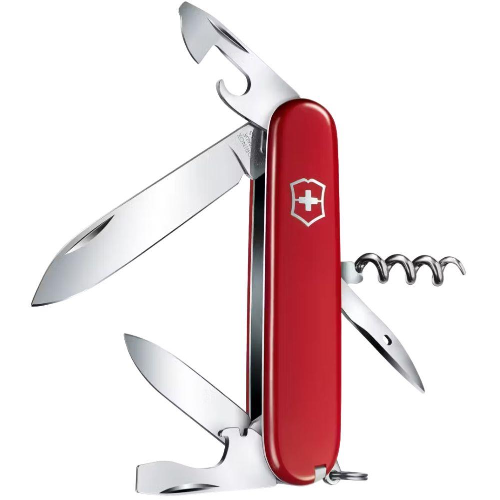 Victorinox Spartan Swiss Army Pocket Knife (Red) angle
