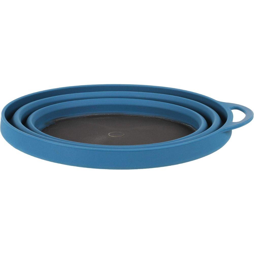 Lifeventures Ellipse Collapsible Bowls (Navy) Flat
