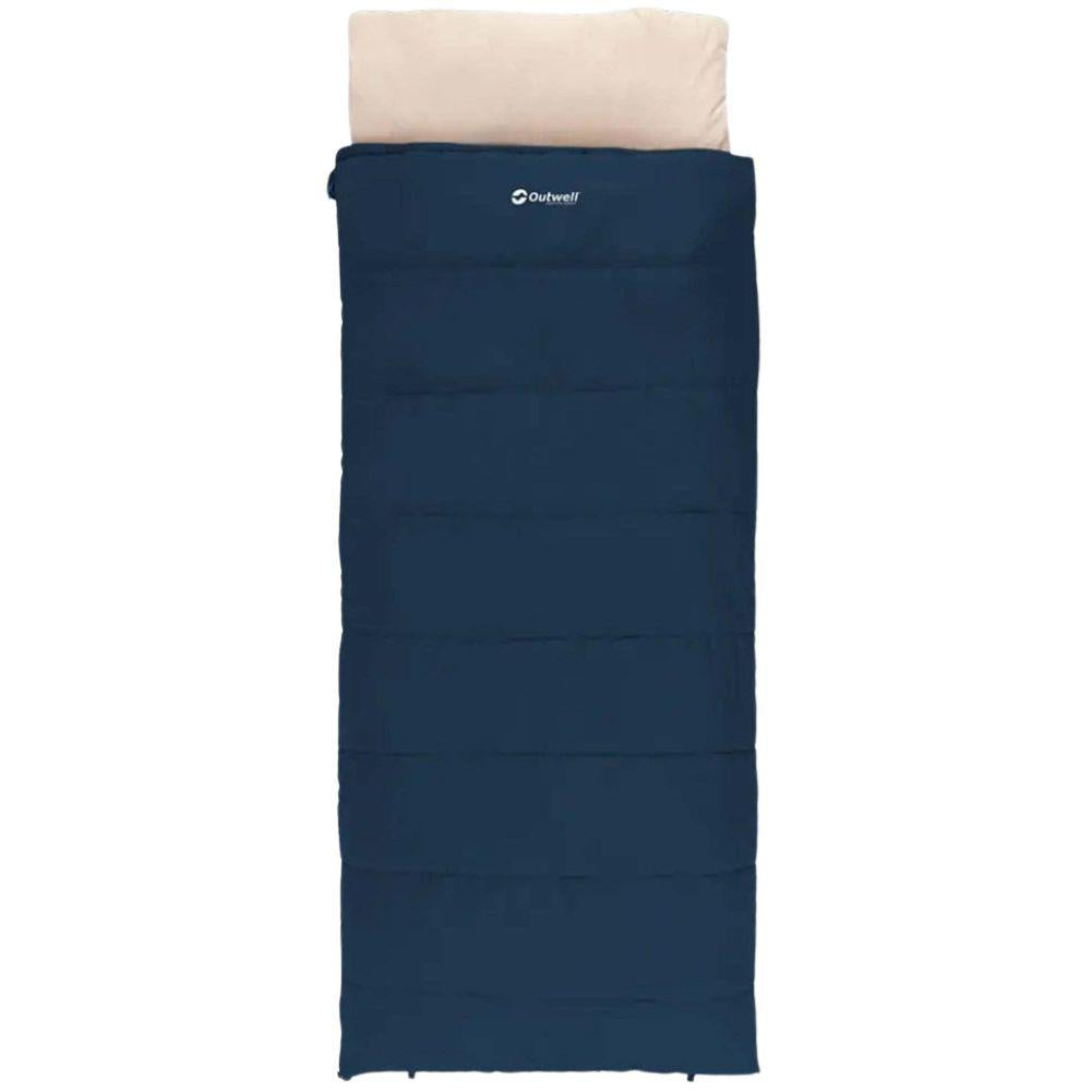 Outwell Sleeping Bag Contour Lux - Left Zip (Deep Blue)