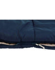 Outwell Sleeping Bag Contour Lux - Right Zip (Deep Blue) zipper