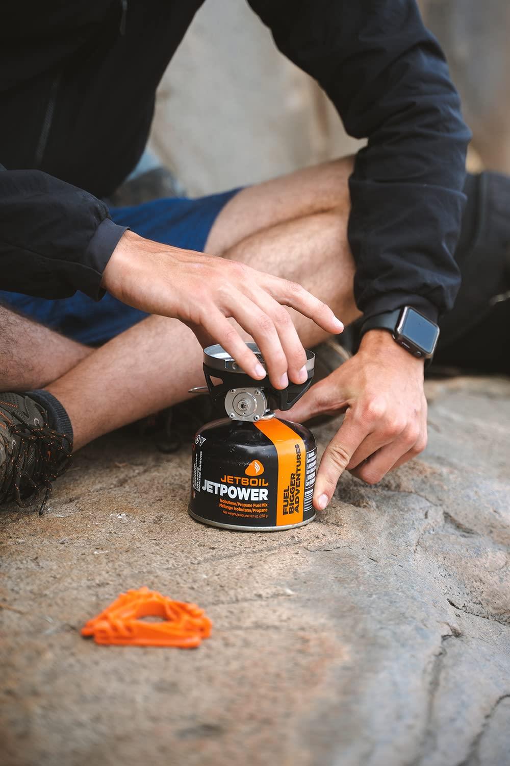 image491204142Jetboil JetPower Fuel 230g Gas Canister (2 Pack) Use