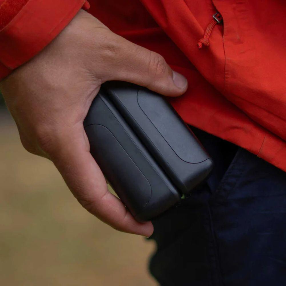 Lifesystems Dual-Magnetic Rechargeable Hand Warmers holdding