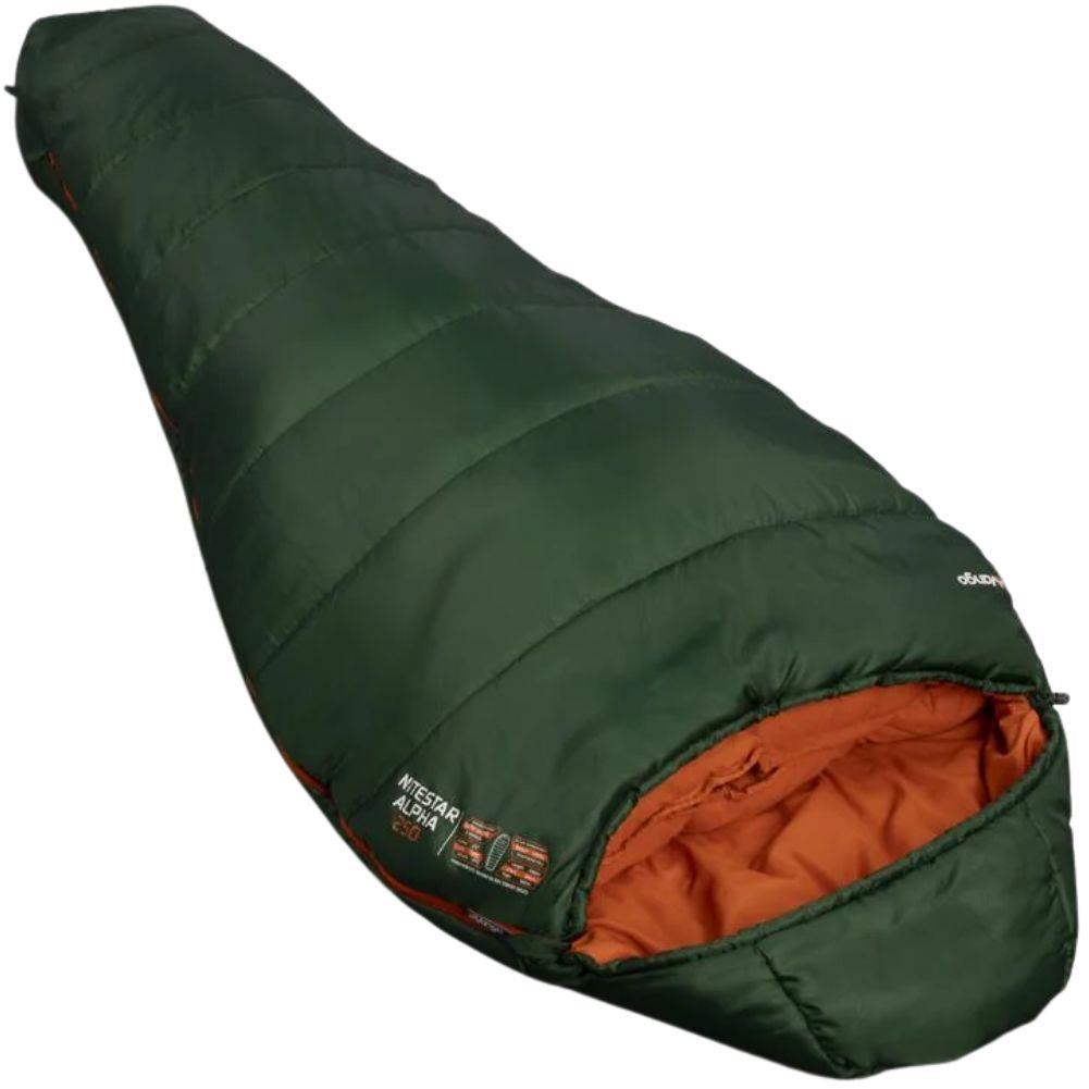 Vango Nitestar Alpha 250 Trekking Sleeping Bag (Forest Green)