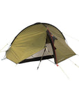 Wild Country Helm Compact 1 Tent + Helm Compact 1 Footprint + Aluminium Alloy V-Angle Peg (10 Pack) Open