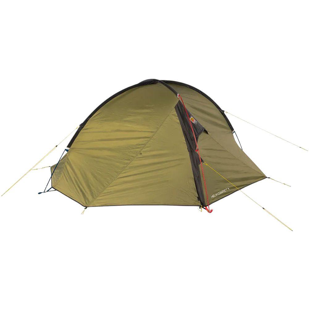 Wild Country Helm Compact 1 Tent + Helm Compact 1 Footprint + Aluminium Alloy V-Angle Peg (10 Pack) Close