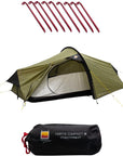 Wild Country Norte Compact 2 Tent + Norte Compact 2 Footprint + Free Wild Country Aluminium Alloy V-Angle Peg (10 Pack)
