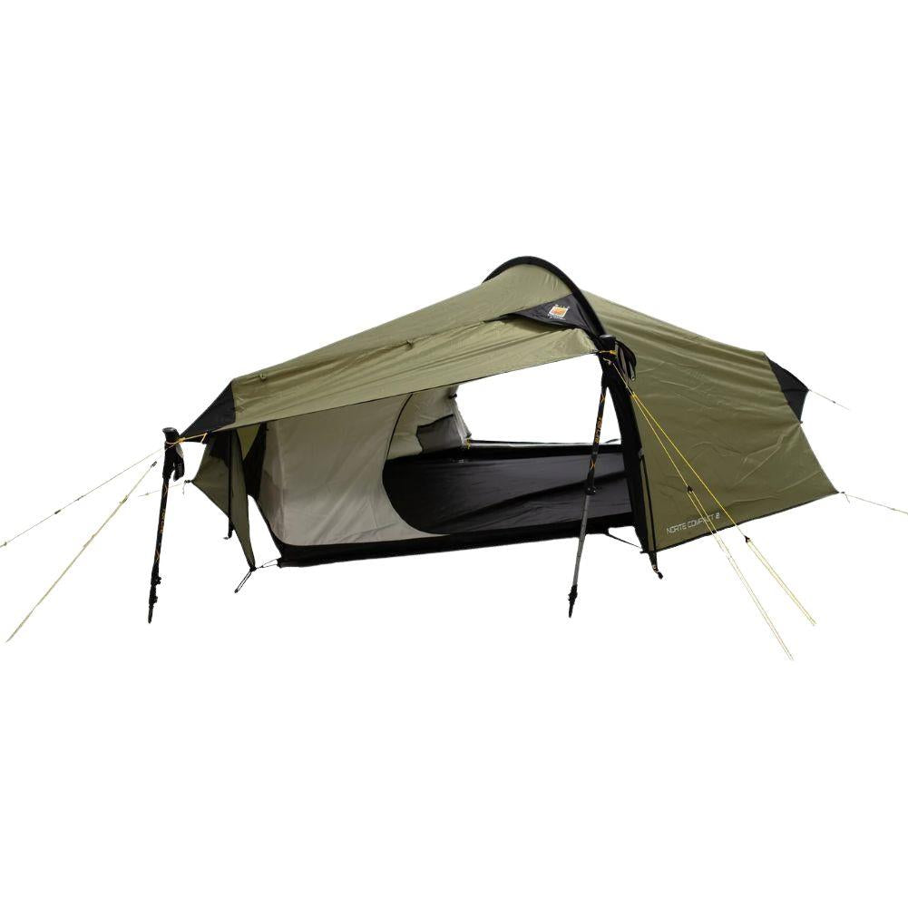 Wild Country Norte Compact 2 Tent + Norte Compact 2 Footprint + Free Wild Country Aluminium Alloy V-Angle Peg (10 Pack)