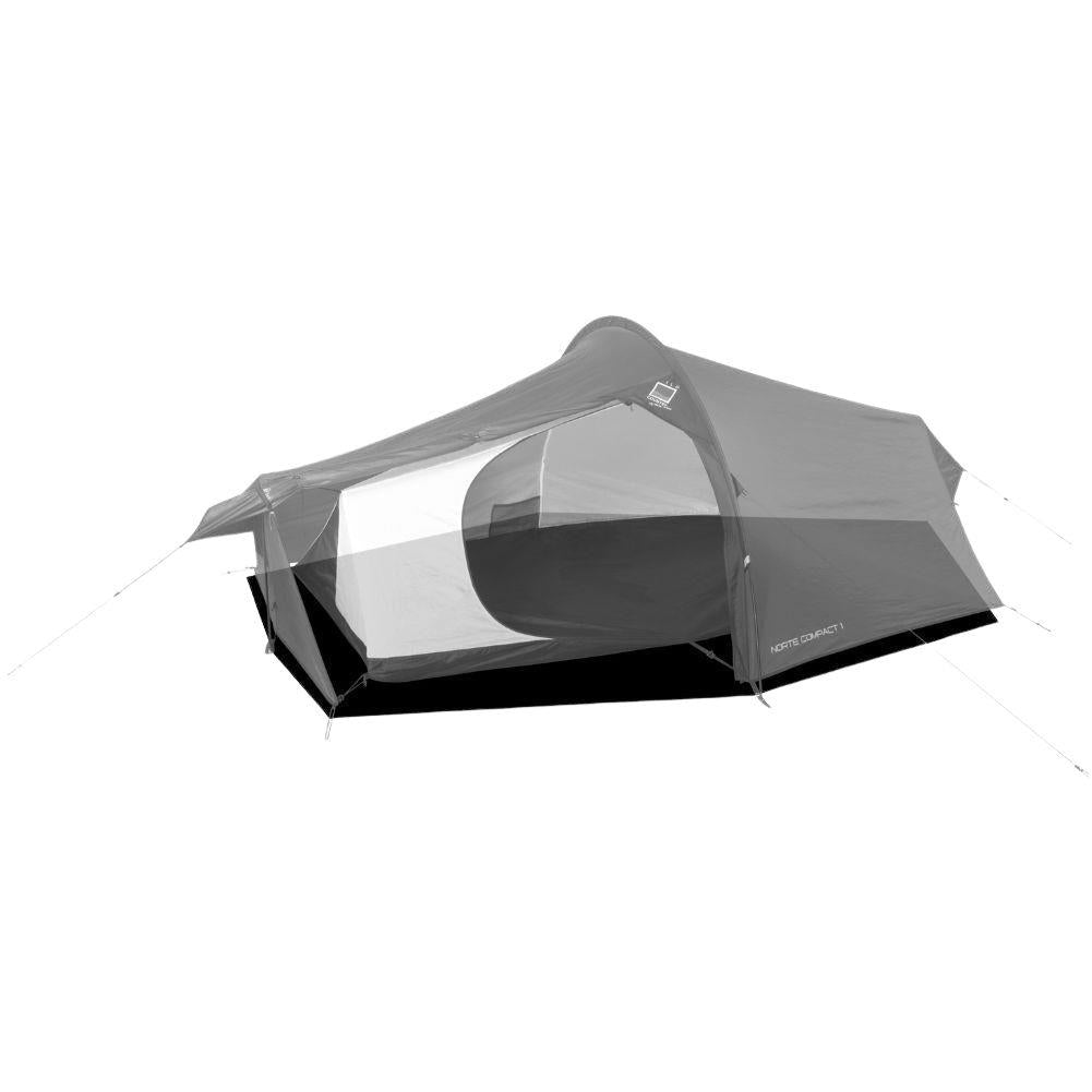 Wild Country Norte Compact 1 Tent + Norte Compact 1 Footprint + Free Wild Country Aluminium Alloy V-Angle Peg (10 Pack) Inside