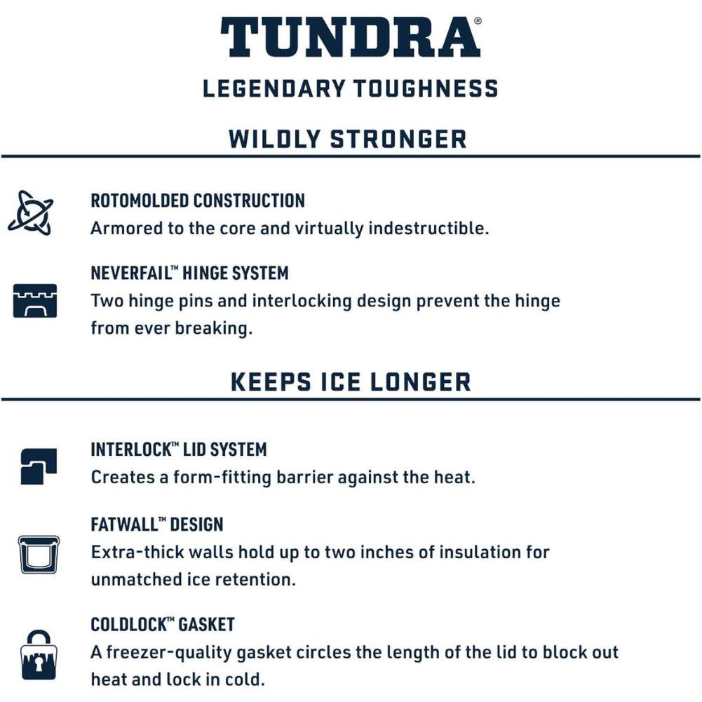 Yeti Tundra 45 Cool Box (King Crab) roto
