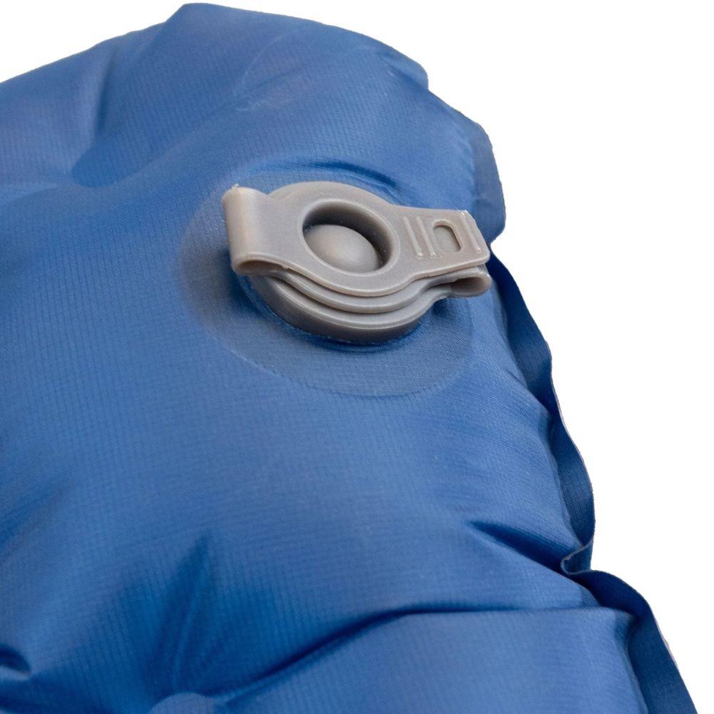 Highlander Nap-Pak Arctic R11 Inflatable Sleeping Mat (Deep Blue) plug