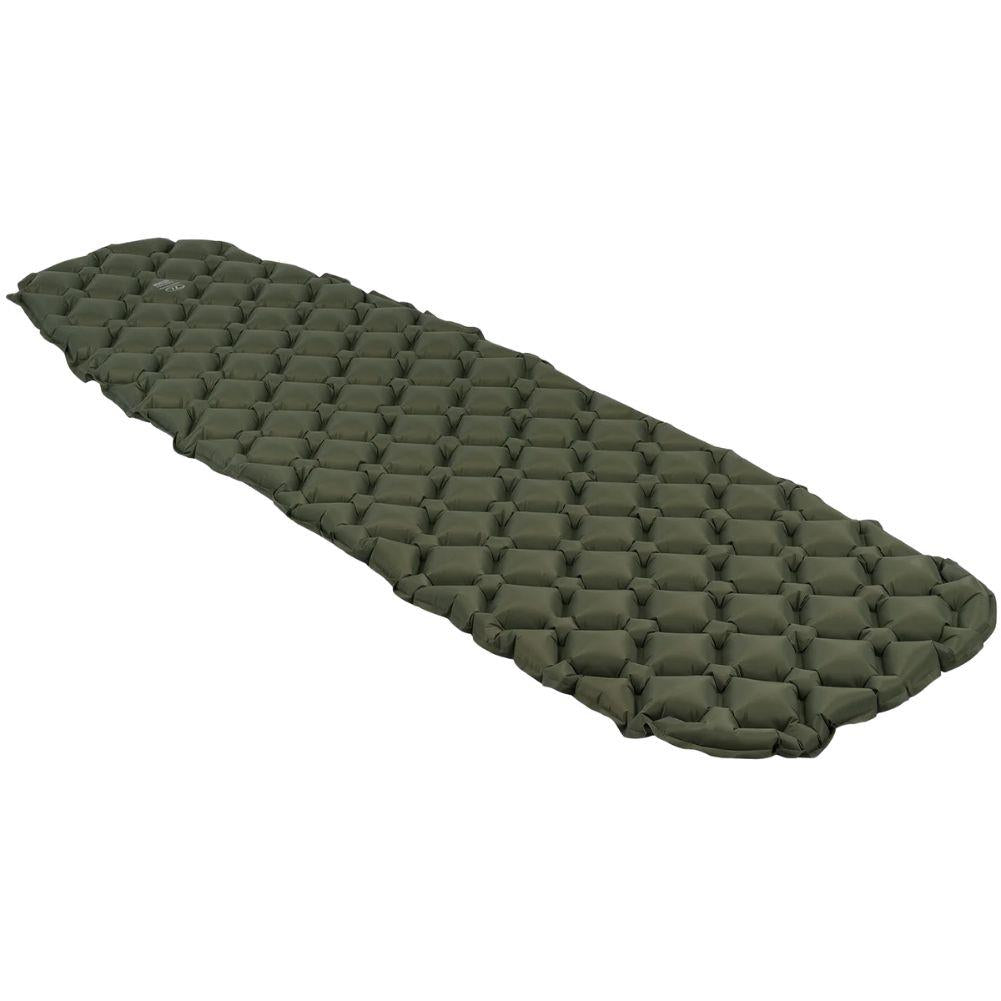 Highlander Nap-Pak Inflatable Sleeping Mat (Olive Green) angle