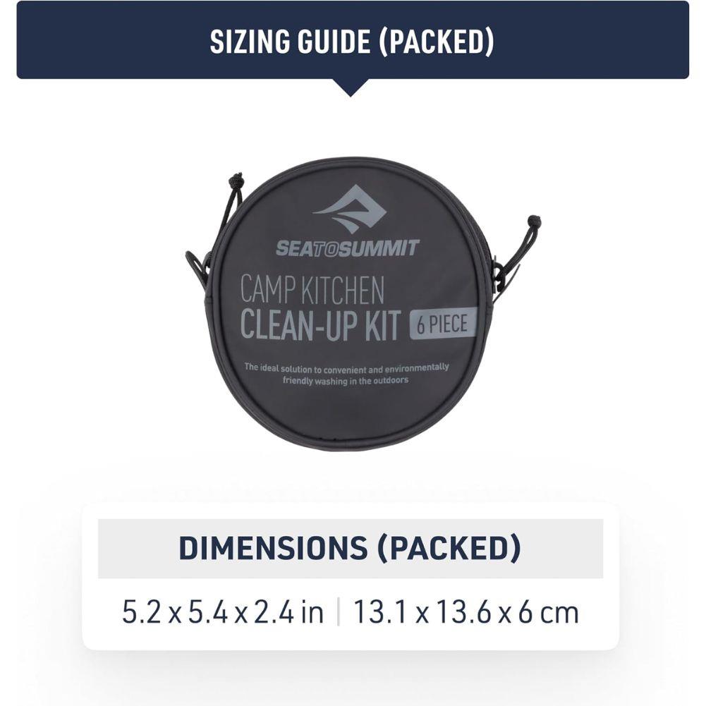 Sea to Summit Camp Kitchen Clean Up Kit (6 Piece) package