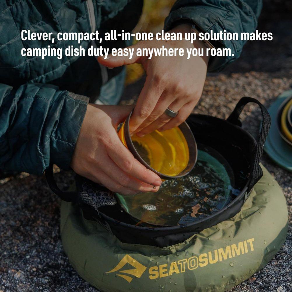 Sea to Summit Camp Kitchen Clean Up Kit (6 Piece) clever