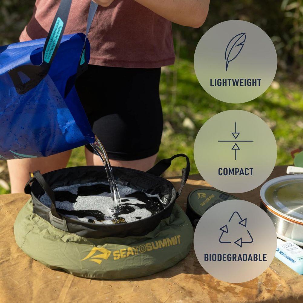Sea to Summit Camp Kitchen Clean Up Kit (6 Piece) lightweght