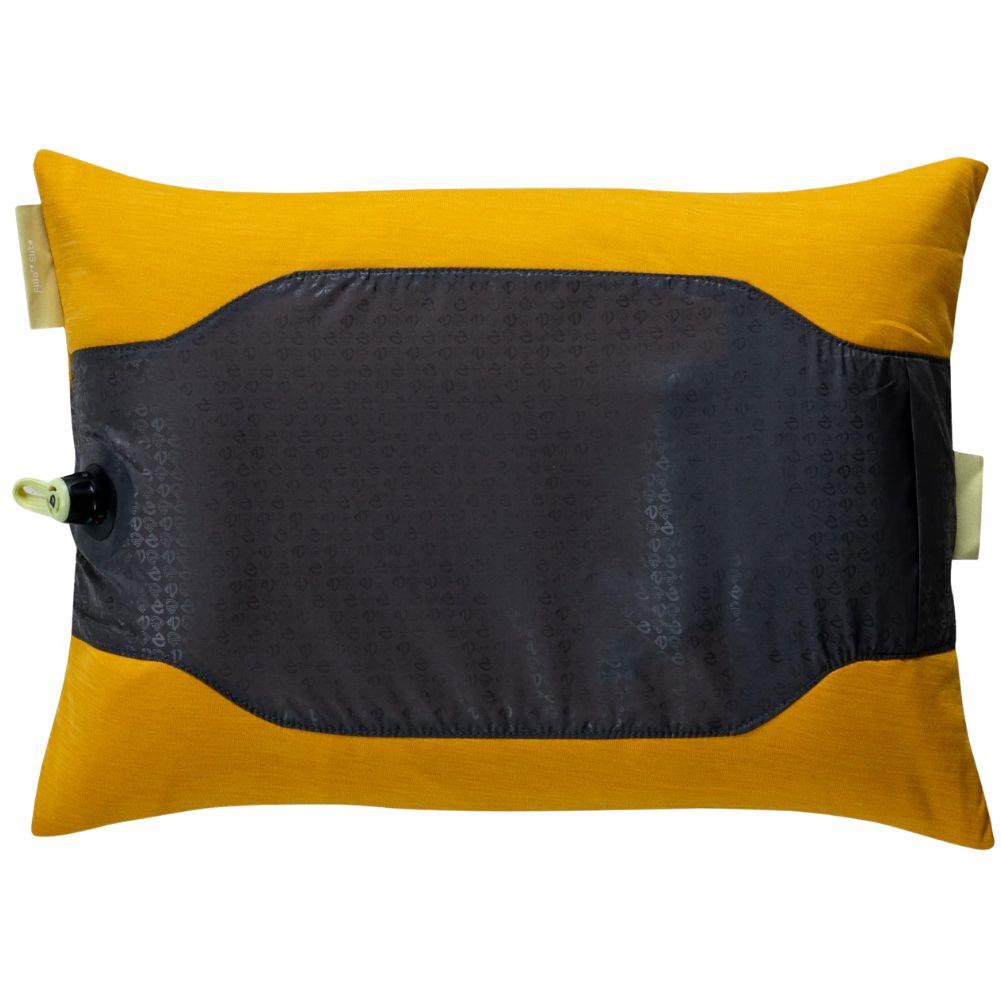Nemo Equipment Fillo Elite Ultralight Backpacking Pillow (Mango/Citron) back