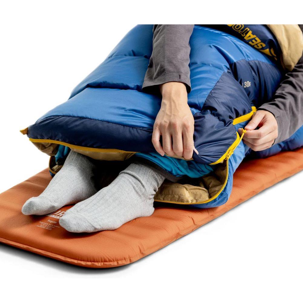 Sea to Summit Circuit Down Sleeping Bag -9c - Regular (Dark Blue) legs