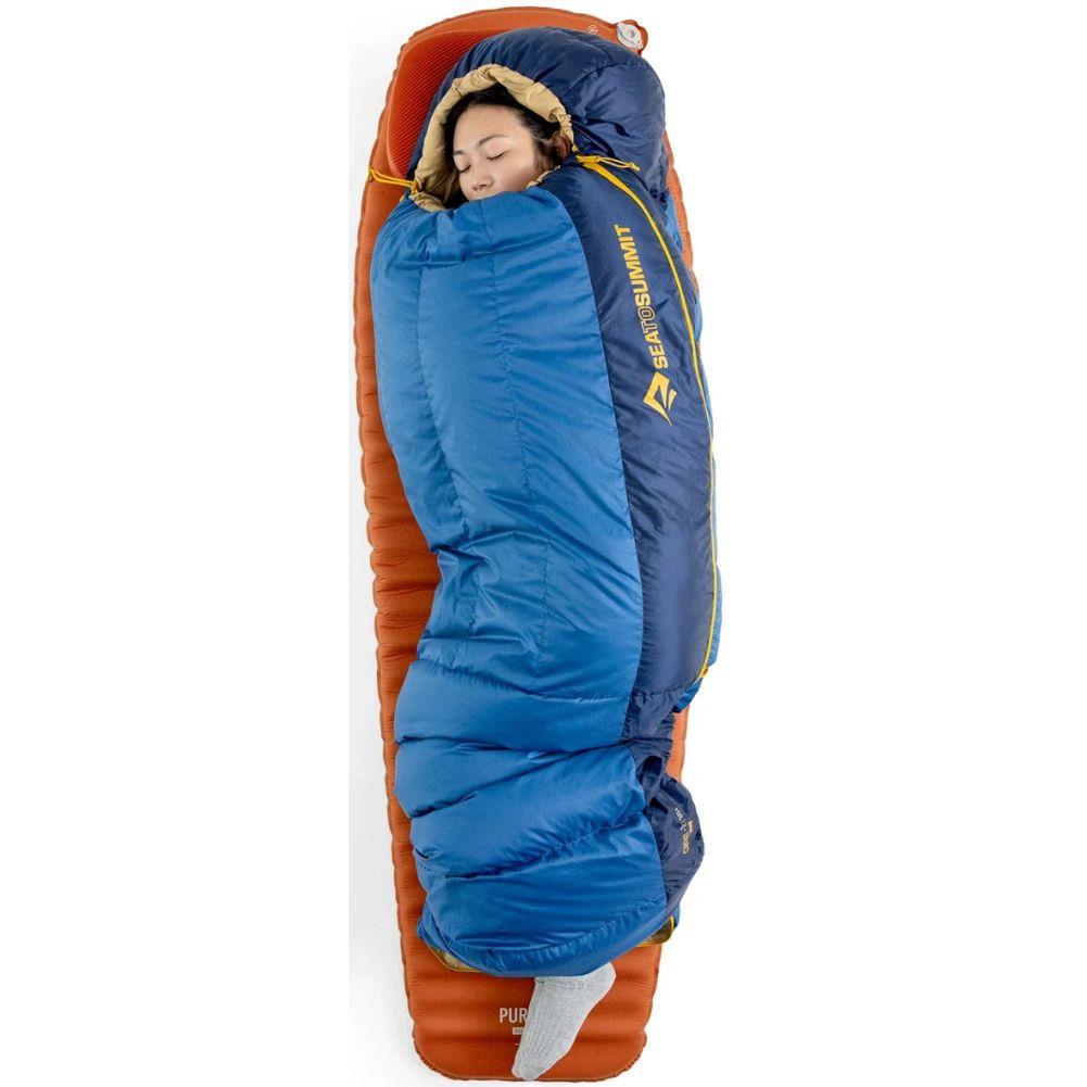 Sea to Summit Circuit Down Sleeping Bag -1c - Regular (Dark Blue) sleeping
