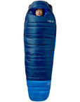 Rab Ascent Down Sleeping Bag (-24°C) Long - Left Zip (Tempest Blue/Maya Blue) sleep
