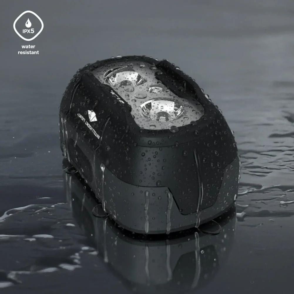 Silva Seek 600 Rechargeable Headtorch (Midnight) water