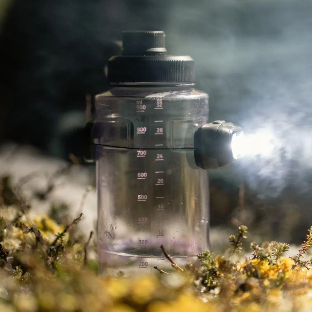 Silva Seek 450 Cord Rechargeable Headtorch (Midnight) bottle